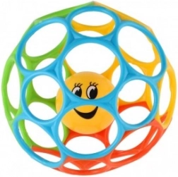 Barvasta ropotajoča žogica za dojenčke