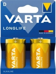 Baterie Varta Longlife D 2 ks