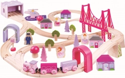 Wooden Large Princess Train Set