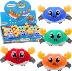 Granchio interattivo a molla con meccanismo a molla