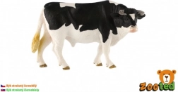 Plastic Holstein Bull Figurine 13 cm