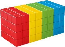 Geomag Magicube Full Color – magnetna konstrukcijska igra 128 kock