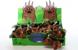 Plüss ló – kulcstartó