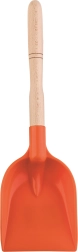 Androni shovel with wooden handle 34 cm – Red