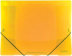 Doska s gumičkou OPALINE žltá A4