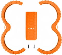 Protective body cover and propeller guard for DJI Avata 2 – orange