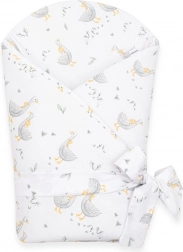 Baby inbakerdoek New Baby Gansjes 80 × 80 cm