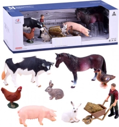Farm Figurine Set with Farmer – Collection