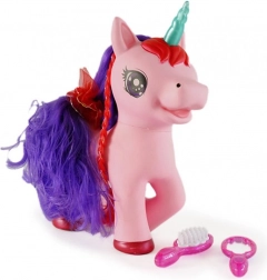 Interactive Pink Unicorn with Sounds MAC TOYS