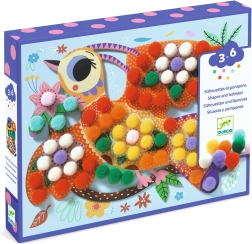 Kolaži s cofki Ptice DJECO