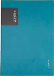 A5 Record Book VERDE Milano, 96 sheets, lined