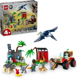 LEGO Jurassic World centro di salvataggio per piccoli dinosauri