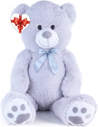 Rappa velik plišasti medved 100 cm s pentljo in visečko