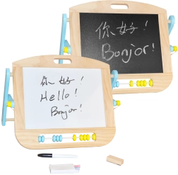 2Kids Toys magnetska obostrana stolna ploča s abakusom