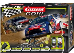 pista da corsa CARRERA GO!!! Super Rally 4,9 m