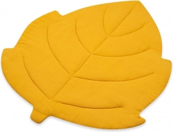 Muslin play mat New Baby Leaf mustard