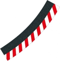 bordo esterno per curva sopraelevata 3/30° per piste CARRERA EVOLUTION, DIGITAL 132 e DIGITAL 124