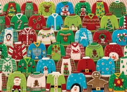 Puzzle COBBLE HILL Ugly Christmas Sweaters 1000 pieces
