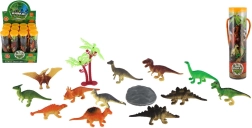 Dinosauri di plastica in tubo 12 pz, 5–8 cm