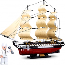 Sluban Model Bricks M38-B0836 Frigate USS Constitution sailing warship