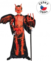 Carnival Costume - Devil Skeleton for Kids 110 - 120 cm