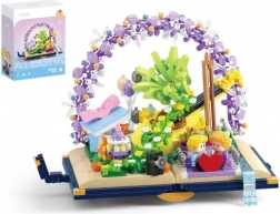 Set di costruzione KOCO mini Romantika, 1222 pezzi