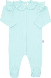tutina in cotone per neonati New Baby Stripes a righe azzurro ghiaccio 86 (12–18 mesi)