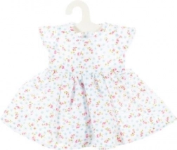 Šaty pre bábiku Miniland 38 cm s kvetinovým vzorom