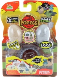 Set di giocattoli di dinosauri con nido e uova da rompere