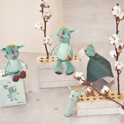 Lilliputiens pískacia hračka dráčik Joe