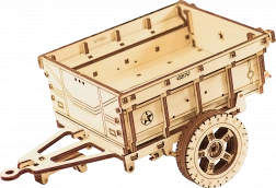 Houten 3D-puzzel – militaire aanhanger WOODEN CITY