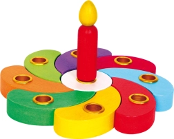 small foot fa születésnapi virágka