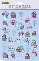 Pop-up Christmas Stickers 25 × 14.5 cm