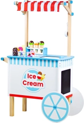 BIGJIGS TOYS Wooden Ice Cream Cart