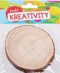 Wooden slice 9–10 × 1 cm