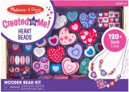 Kreatívna súprava korálikov Srdiečka - Melissa & Doug