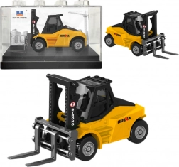 HUINA metal forklift model yellow 1:80