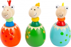 Dinosaur Egg with Sound Small Foot – wooden toy for toddlers