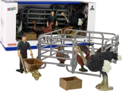 Farm Figurine Set – Farmer and Farm Animals
