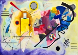 Puzzle Vassily Kandinsky Giallo, rosso, blu 1000 pezzi
