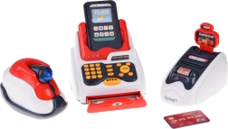Kids’ set: cash register with terminal and scanner