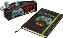 Astuccio per matite a una scomparto let's play