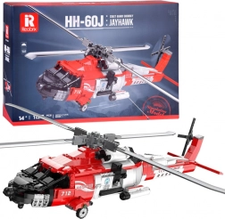 Set di costruzione dell'elicottero di soccorso Sikorsky HH-60J Jayhawk, 1137 pezzi