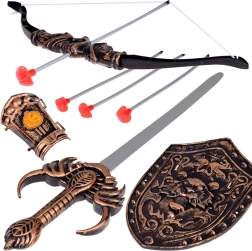 Fantastická sada rytířských zbraní pro děti