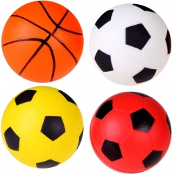 Set di palline in schiuma 4 pz 10 cm – calcio e basket