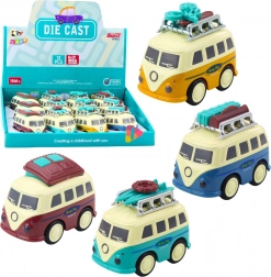 Campinglegetøj med friktionsdrev og bevægelig bagage på taget