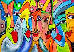 Puzzle Facce della Vita 1000 pezzi