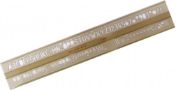 KOH-I-NOOR skabelon til bogstaver 1,0 cm