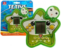 Electronic Game Tetris Green Star
