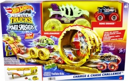 Hot Wheels Monster Trucks Power Smashers Track – Massive Destruction